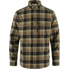 Fjällräven Värmland Heavy Flannel Shirt M, dark sand-dark navy, xs