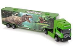 Lean-toys Veľký dinosaurus Transporter Truck Auto Kov