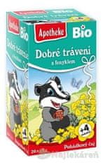 Apotheke APOTHEKE ROZPRÁVKA Dobré trávenie s feniklom Bio bylinný čaj (od ukončeného 4. mesiaca) 20x1,5 g