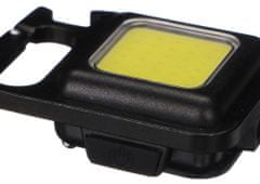 SIXTOL Svietidlo multifunkčné na kľúče s magnetom LAMP KEY 4, 500 lm, COB LED, USB