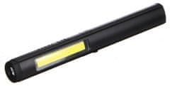 SIXTOL Svietidlo multifunkčné s laserom LAMP PEN UV 1, 450 lm, COB LED, USB