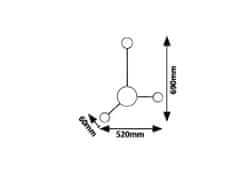 Rabalux 6259 Amadeo, interierové svietidlo