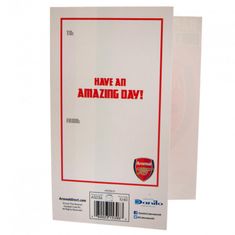 FOREVER COLLECTIBLES Narodeninové blahoželanie v obálke ARSENAL F.C. Birthday Card