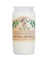 Sviečka olejová Sofia - 80 g biela