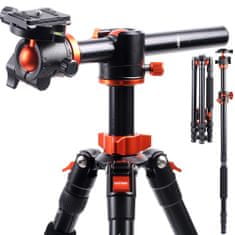 K&F Concept SA254T2 statív/monopod s hlavou a priečnym stĺpikom