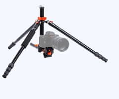 K&F Concept SA254T2 statív/monopod s hlavou a priečnym stĺpikom