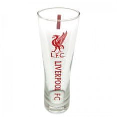 FAN SHOP SLOVAKIA Vysoký pivný pohár Liverpool FC, červený Liverbird, 570 ml