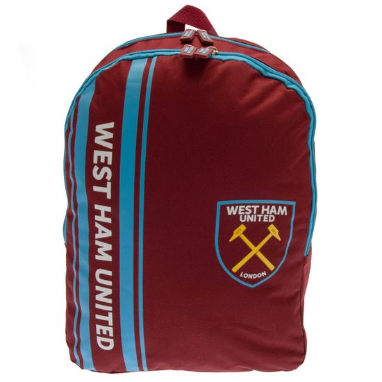 FAN SHOP SLOVAKIA Batoh West Ham United FC, červeno-modrý, dve komory, názov, znak