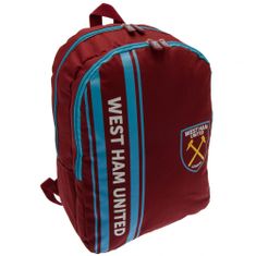 FAN SHOP SLOVAKIA Batoh West Ham United FC, červeno-modrý, dve komory, názov, znak