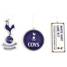 FAN SHOP SLOVAKIA Osviežovač do auta Tottenham Hotspur FC, Súprava 3 ks, modro-biela