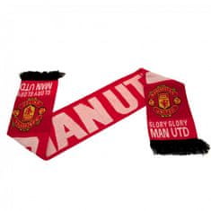 FOREVER COLLECTIBLES Šál pre fanúšikov MANCHESTER UTD. Scarf GG