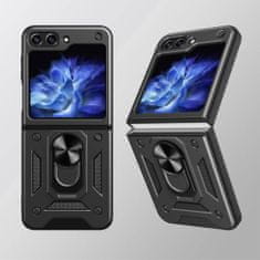 MG Hybrid Armor Camshield kryt na Samsung Galaxy Z Flip 5, čierny