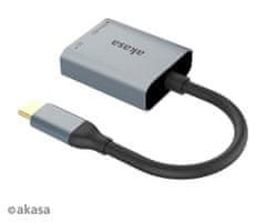 Akasa USB 3.2 Type-C Dual čítačka kariet