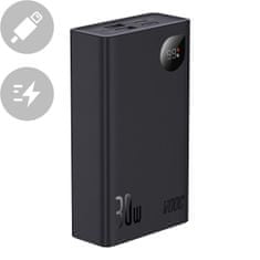 shumee Powerbanka s displejom 20000mAh 30W 2xUSB 1xUSB-C Quick Charge SCP VOOC čierna