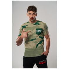 Noah Pánske tričko KSW POCKET KHAKI