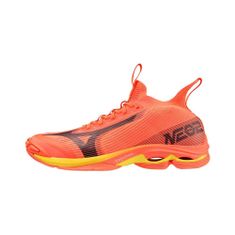 Mizuno Obuv volejbal oranžová 43 EU Wave Lighting Neo2