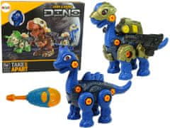 Lean-toys Dinosaurus rozobrať DIY Tanystropheus modré svetelné efekty zvuky