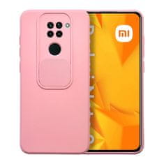 MobilMajak Obal / kryt na Xiaomi Redmi Note 9 ružový - SLIDE Case