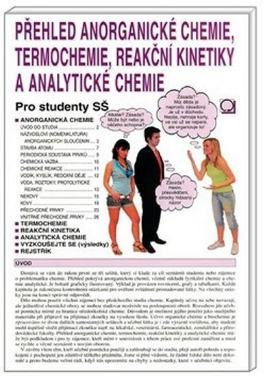 Prehľad anorganickej chémie, termochémie, reakčnej kinetiky a analytickej chémie - Pre študentov SŠ