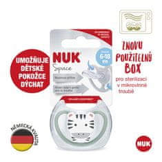 Nuk Cumlík Space Zebra v boxe 6-18m