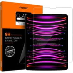 Spigen TVRDENÉ SKLO SPIGEN GLAS.TR SLIM IPAD PRO 12.9 2020 / 2021 / 2022 ČIRÁ