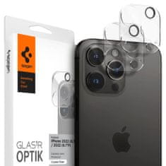 Spigen OCHRANA FOTOAPARÁTU SPIGEN OPTIK.TR OCHRANA FOTOAPARÁTU 2 BALENIE IPHONE 14 PRO / 14 PRO MAX CRYSTAL CLEAR