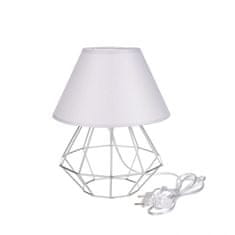 Vidaxl Nočná lampa 1xE27 PATI SILVER/GREY II