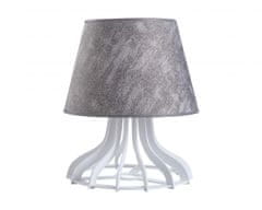 Vidaxl Nočná lampa 1xE27 LEA GREY II 942