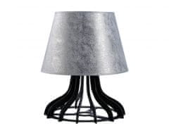 Vidaxl Nočná lampa 1xE27 IVO SILVER 949