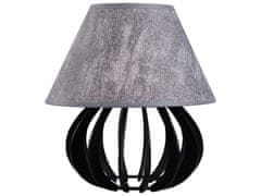 Vidaxl Nočná lampa 1xE27 NORA BLACK GREY II 961