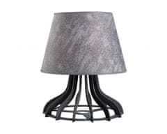 Vidaxl Nočná lampa 1xE27 LUCIO GREY II 956