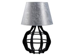 Vidaxl Nočná lampa 1xE27 BENTO BLACK SILVER 922