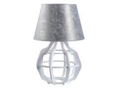 Vidaxl Nočná lampa 1xE27 BENTO WHITE SILVER 916