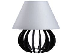 Vidaxl Nočná lampa 1xE27 NORA BLACK GREY 963