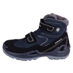 Lowa Obuv treking tmavomodrá 29 EU Milo Gtx Mid Schwarz Navy Textil