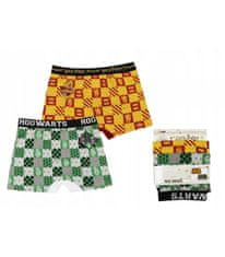 Javoli Chlapčenské boxerky Harry Potter Chrabromil Slizolin 146/152 cm 2ks 146/152