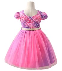 EXCELLENT Karnevalové šaty ružové veľkosť 104 - Sea Princess