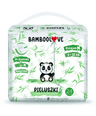 Bamboolove Plienky jednorazové bambus veľ. M 6-11 kg 24 ks