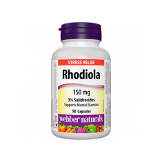 Webber Naturals Rhodiola Extrakt 150mg