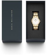 Daniel Wellington Iconic Link 28 Gold White DW00100567