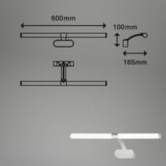 BRILONER BRILONER LED svietidlo k zrkadlu 60 cm 8 W 1040lm chróm BRI 2131014