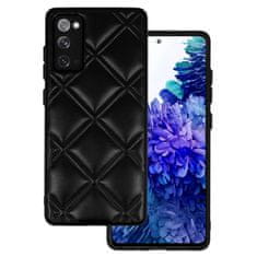 TopQ  Kožené 3D puzdro pre Samsung Galaxy S20 FE/Lite design 3 čierne