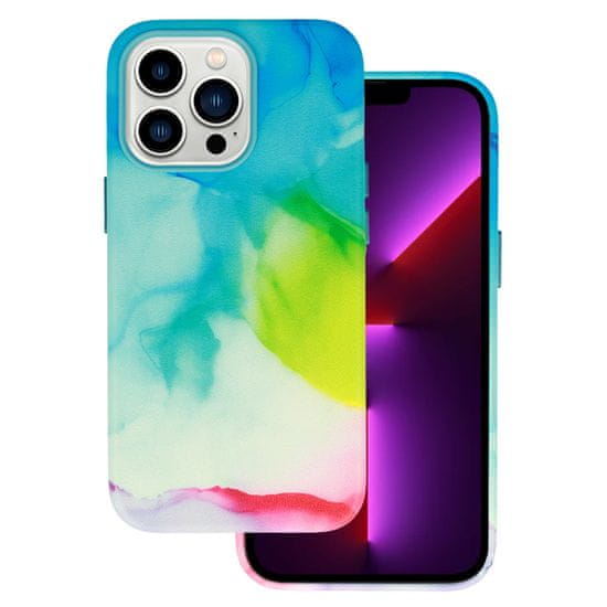 TopQ  Kožený zadný kryt Iphone 13 Pro Max design 2