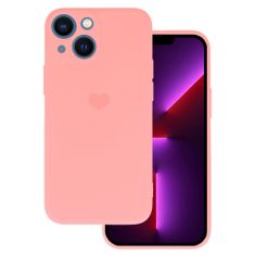 Vennus Zadný kryt Heart pre Iphone 14 design 1 ružový