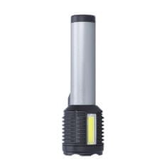 Solight Solight LED nabíjacie ručné svietidlo, 150 plus 150lm, Li-Ion WN42