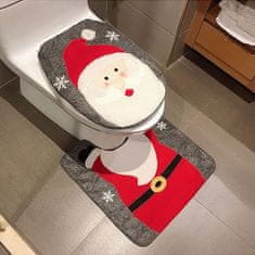 Tutumi Vianočná kúpeľňová sada Mikuláš viacfarebná