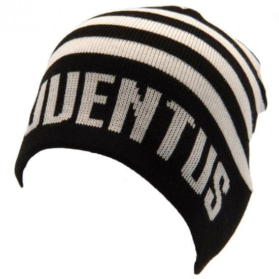 FOREVER COLLECTIBLES Štýlová zimná úpletová čiapka JUVENTUS F.C. Cuff Beanie ST