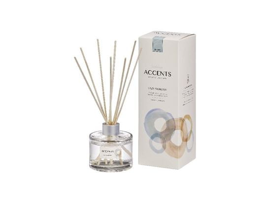 Bolsius ACCENTS Diffuser Lazy Sunday 100ml + vonné steblá