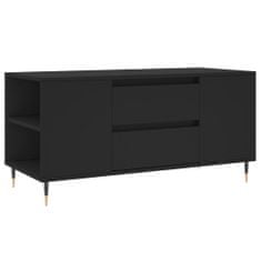 Petromila vidaXL Konferenčný stolík čierny 102x44,5x50 cm kompozitné drevo