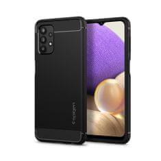 Spigen Rugged Armor, black, Galaxy A32 5G